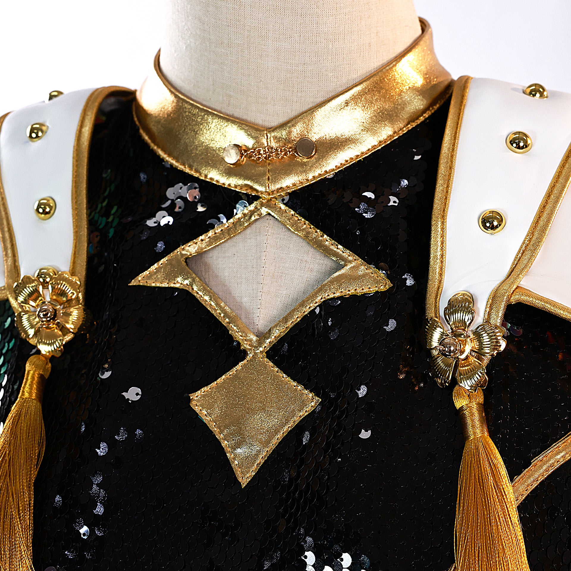 NEATMOA Zoey Inspired Cosplay Costume from KPop Demon Hunters Korean Style Demon Hunter Uniform for Women Stage Performance Dance Show Theater Event