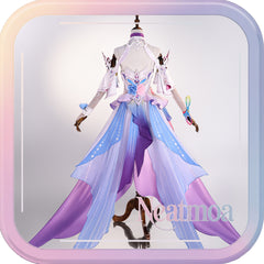NEATMOA Cyrene Cosplay Costume Back View Detailed Look
