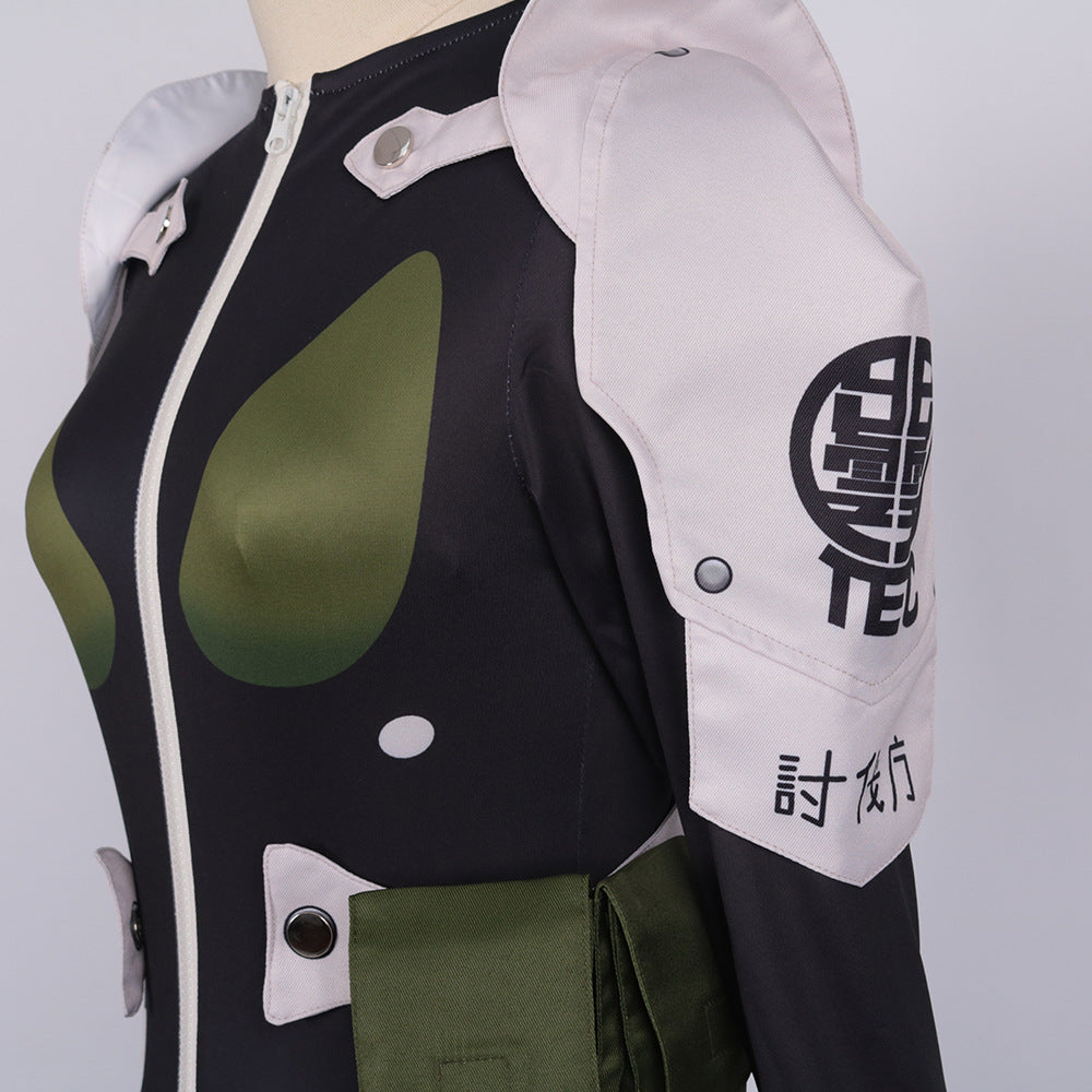 NEATMOA 2025 怪獣8号 戦闘防衛隊 女性用コスプレ 連体スーツ 秋新作 ハロウィン 文化祭 コミケ 仮装パーティー 撮影用