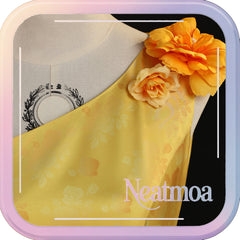 NEATMOA Yellow Judy Hopps Cosplay Dress – Zootopia 2 Bunny Officer Outfit for Stage & Events.