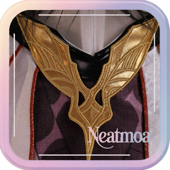 NEATMOA  Ruler of Space Asmoday Cosplay Costume – Genshin Impact Asian Size Full Set for Anime Events & Photoshoots