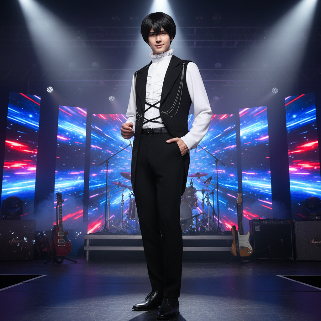 NEATMOA Tamon-kun Ima Dotchi Ōri Sakaguchi Cosplay Outfit School Uniform Style Costume for Photoshoot & Event