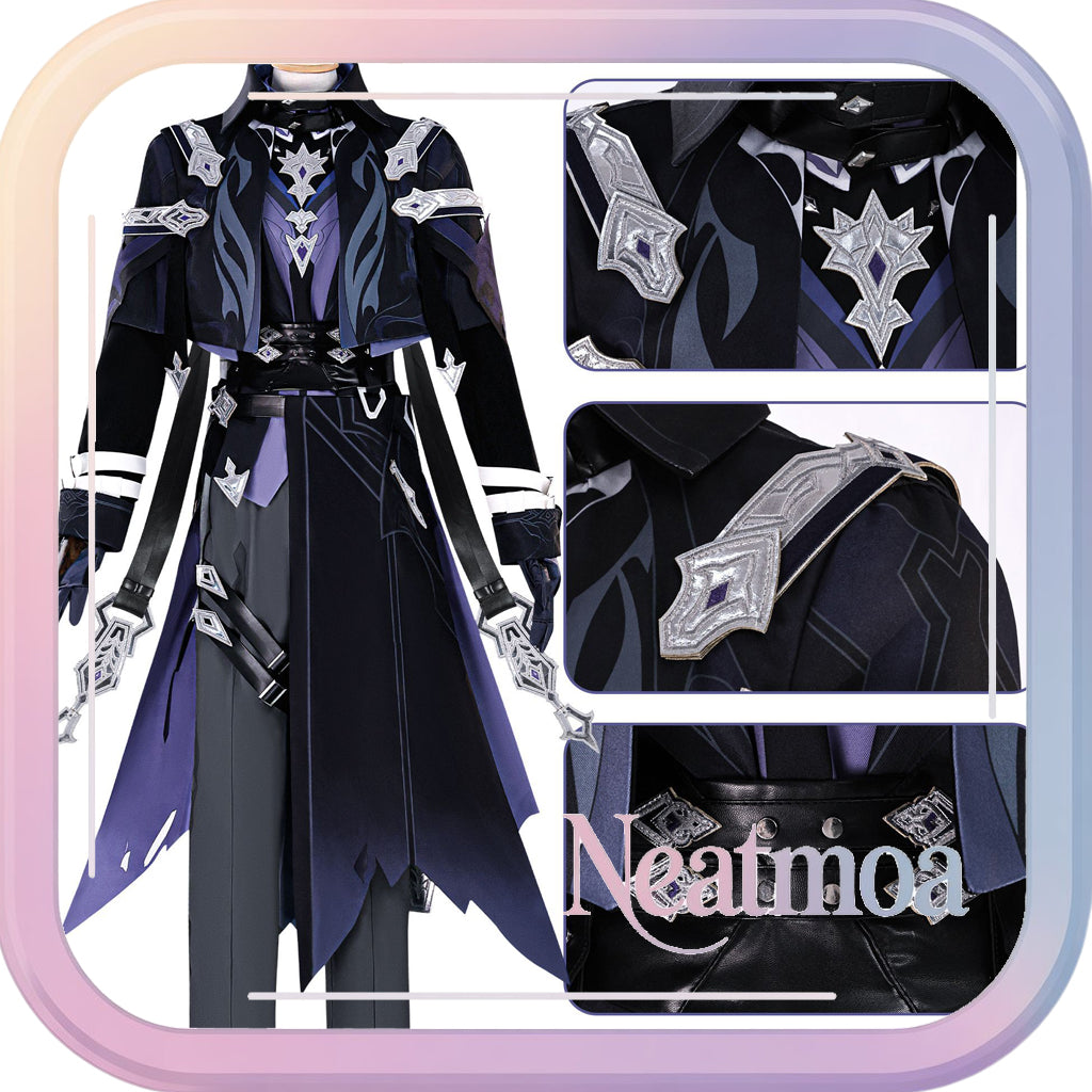 NEATMOA Flins Cosplay Costume Close-up Details High Quality Craftsmanship-2