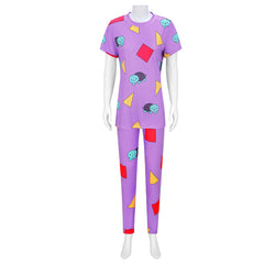 NEATMOA Zoey Inspired Cosplay Pajamas Korean Style Demon Hunter Sleepwear for Women Halloween Party