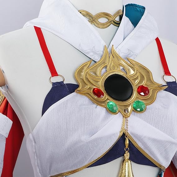 [NEATMOA] 崩壊 スターレイル 雲璃 コスプレ ウィッグ付き 華麗版 仮装 学園祭 文化祭 撮影 ハロウイン パーティー コスチューム