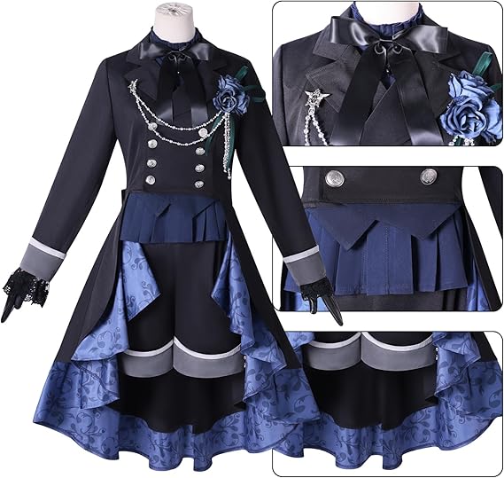 [NEATMOA] 黒執事 シエル・ファントムハイヴ コスプレ 衣装 緑の魔女 仮装 ハロウィン クリスマス パーティ アニメイベント 撮影会 学園祭