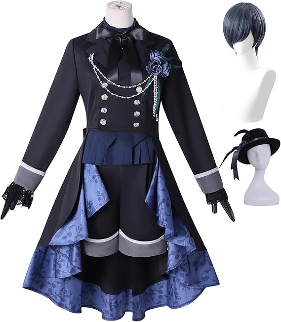 [NEATMOA] 黒執事 シエル・ファントムハイヴ コスプレ 衣装 緑の魔女 仮装 ハロウィン クリスマス パーティ アニメイベント 撮影会 学園祭