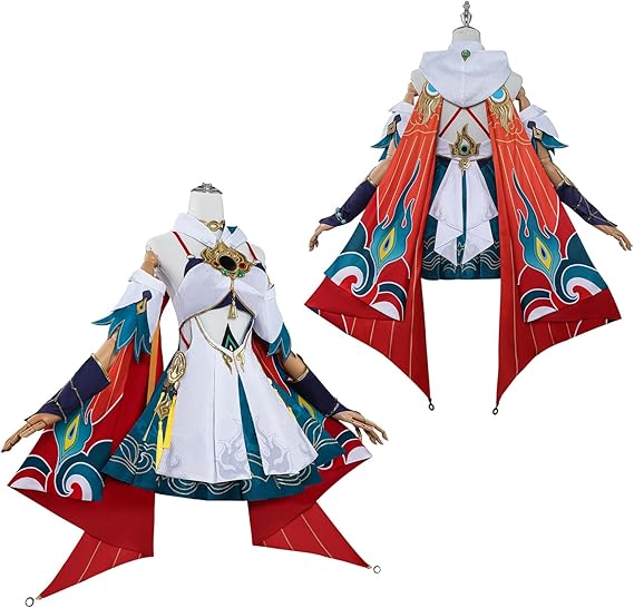 [NEATMOA] 崩壊 スターレイル 雲璃 コスプレ ウィッグ付き 華麗版 仮装 学園祭 文化祭 撮影 ハロウイン パーティー コスチューム