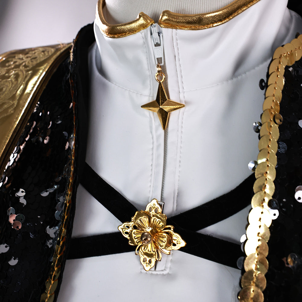 NEATMOA Rumi Inspired Cosplay Stage Performance Costume Korean Style Demon Hunter Uniform for Women Dance Show Theater Event