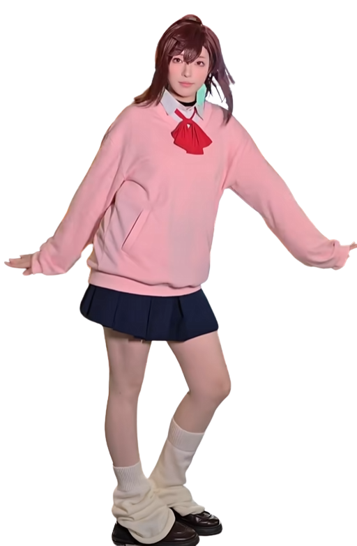 NEATMOA Ayase Momo Cosplay Costume DAN DA DAN Anime Outfit Full Set.