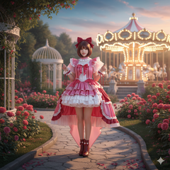 NEATMOA Kyoko Sakura Magia Stage Performance Cosplay Outfit – Puella Magi Madoka Magica