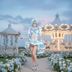 NEATMOA Sayaka Miki Magia Stage Performance Cosplay Outfit – Puella Magi Madoka Magica