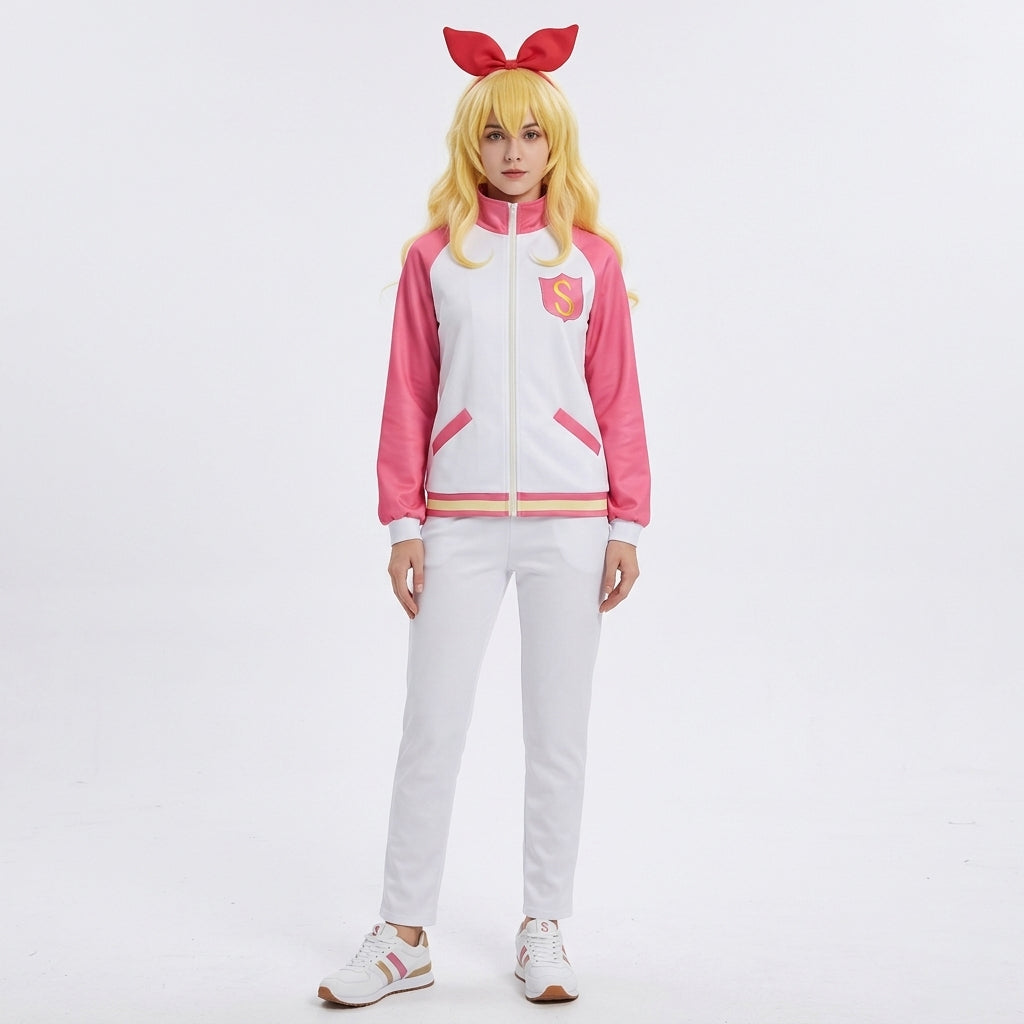 NEATMOA Aikatsu Stars Sportswear Cosplay Costume Anime Training Uniform