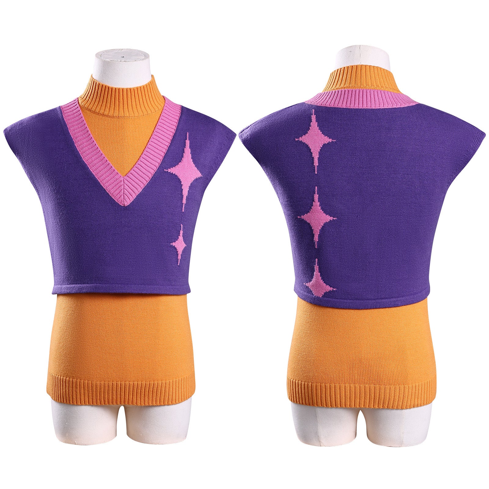 Mystery cosplay outfit K-pop Demon Hunter full costume back view
