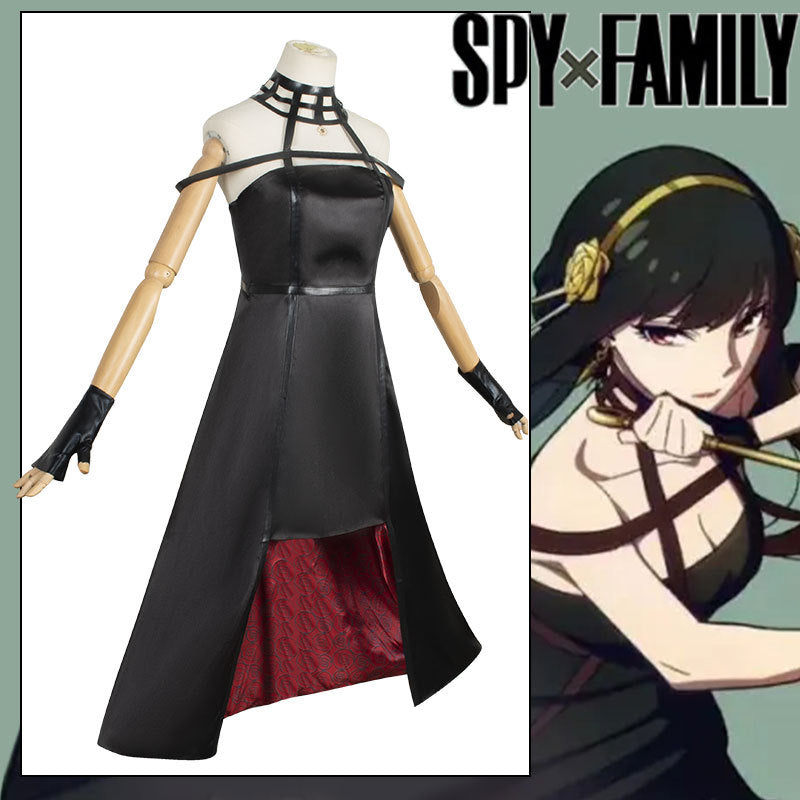 NEATMOA Yor Forger cosplay full costume full body side view
