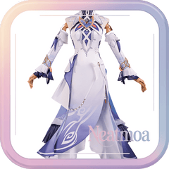 NEATMOA Nicole Reeyn Cosplay Costume – Genshin Impact Asian Sizes Full Set