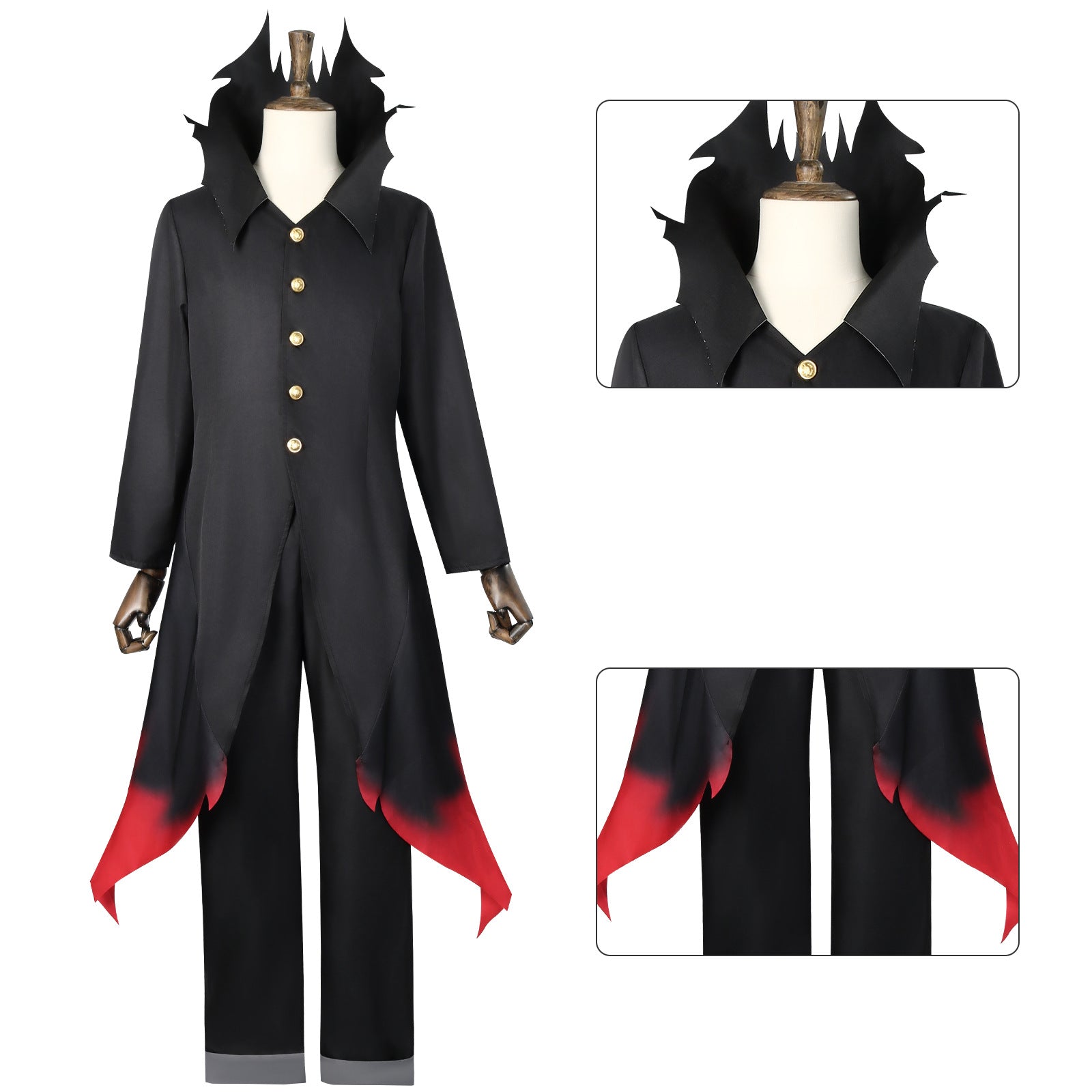NEATMOA Takakura Ken Cosplay Costume from DAN DA DAN – Transformation Outfit Full Set.