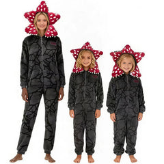 NEATMOA Stranger Things Man-Eating Flower Onesie Hoodie Costume for Men – Halloween Cosplay Outfit