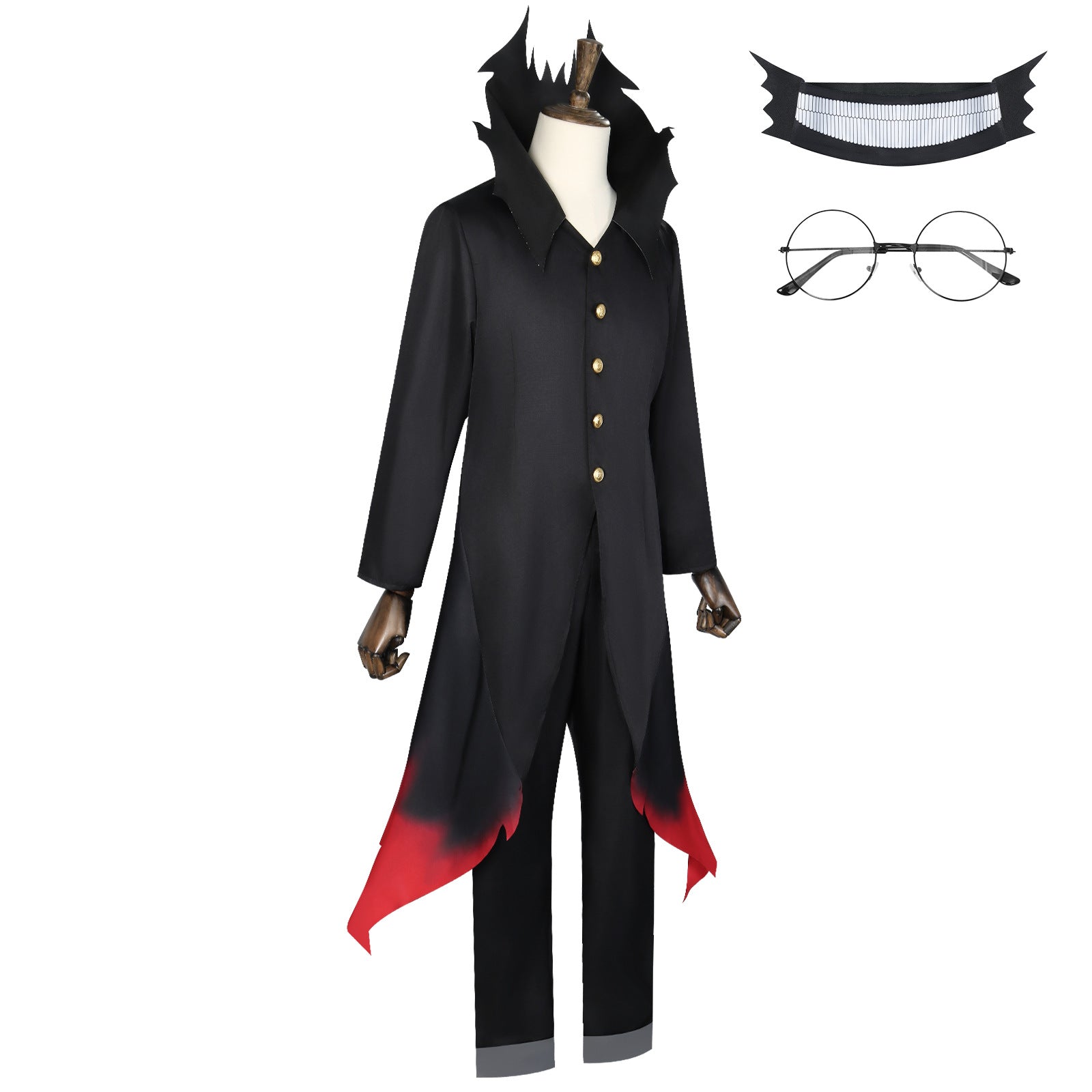 NEATMOA Takakura Ken Cosplay Costume from DAN DA DAN – Transformation Outfit Full Set.