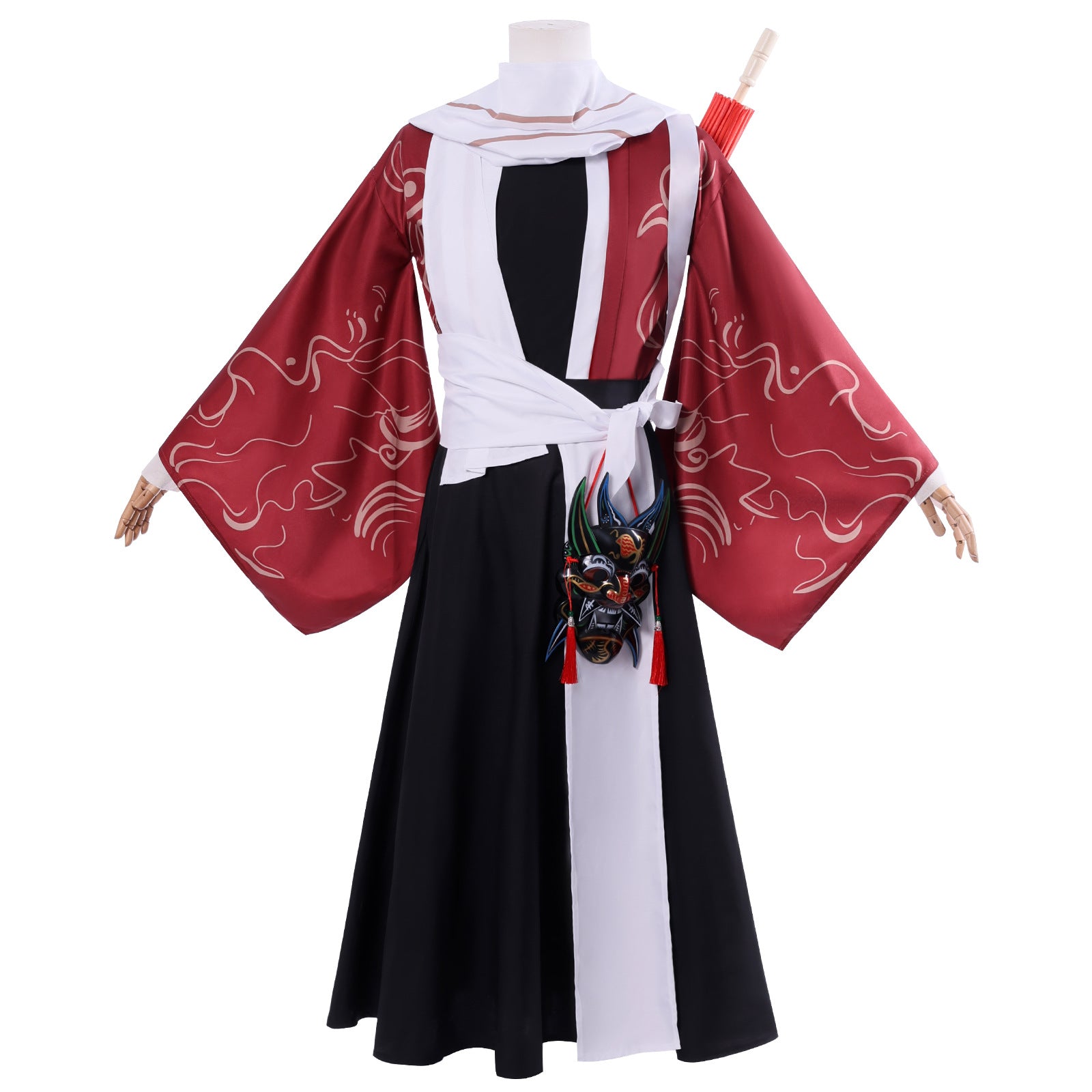 NEATMOA 头七怪谈 岑驳遥 Cosplay 服装 全套角色还原 适合动漫展 万圣节 学园祭 舞台表演
