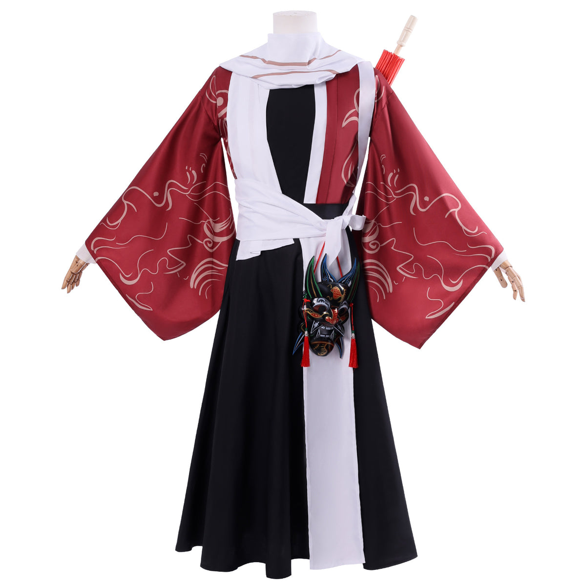 NEATMOA 头七怪谈 岑驳遥 Cosplay 服装 全套角色还原 适合动漫展 万圣节 学园祭 舞台表演