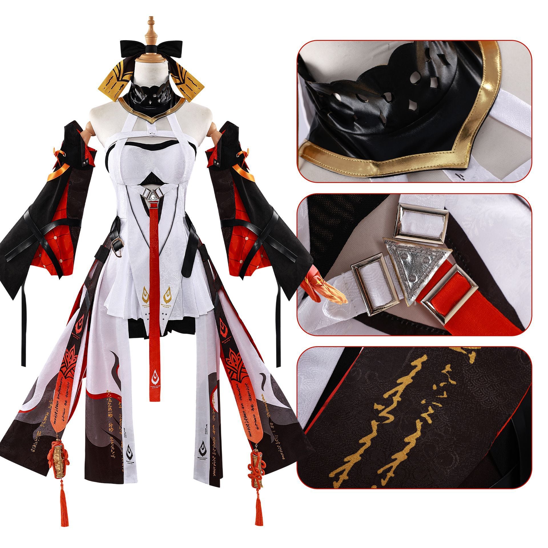 NEATMOA 鳴潮 長離 Cosplay 服裝 角色還原全套裝 適合動漫展 萬聖節 學園祭 舞台活動
