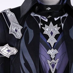 NEATMOA Genshin Impact Kyryll Chudomirovich Flins Cosplay Full Set Costume for School Festival Halloween Party