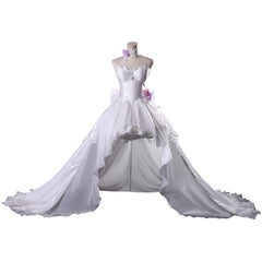 NEATMOA Date A Live Kurumi Tokisaki Wedding Dress Cosplay Costume Anime Bridal Cosplay Outfit