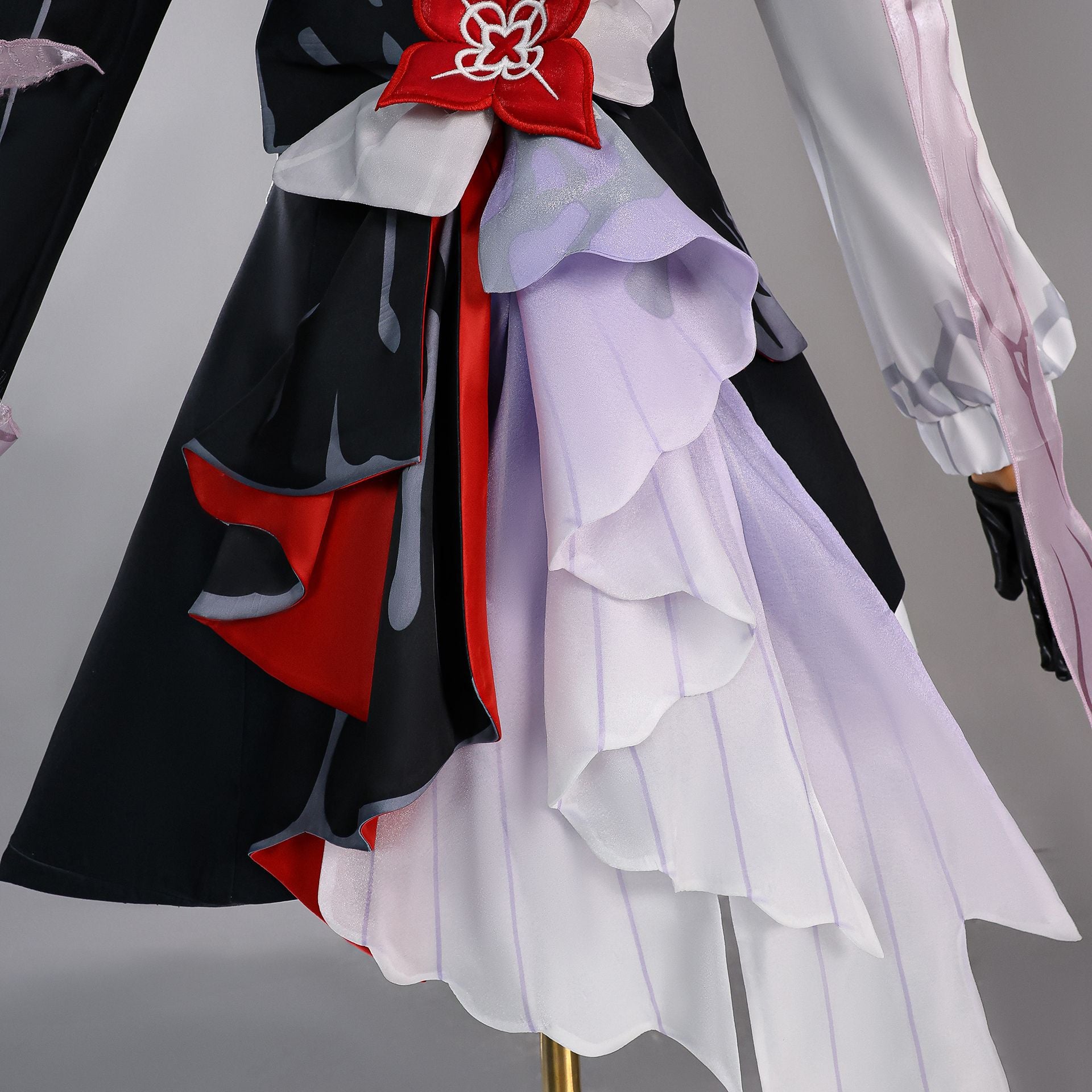 NEATMOA Evernight Cosplay Costume – Honkai Star Rail Long Night Dress for Halloween & Stage Events (Asian Sizes)