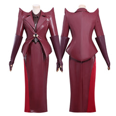 Gabby's Dollhouse Cosplay The Cat Lady full costume back view full outfit
