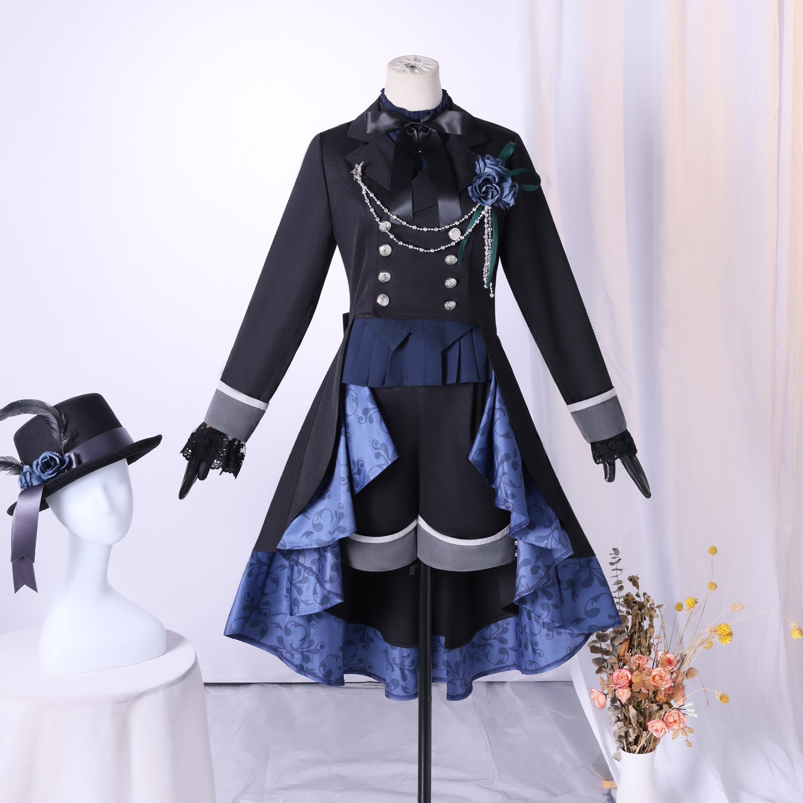 【NEATMOA】黒執事 -緑の魔女編- シエル・ファントムハイヴ コスプレ衣装 仮装 ハロウィン クリスマス パーティ アニメイベント 撮影会 学園祭