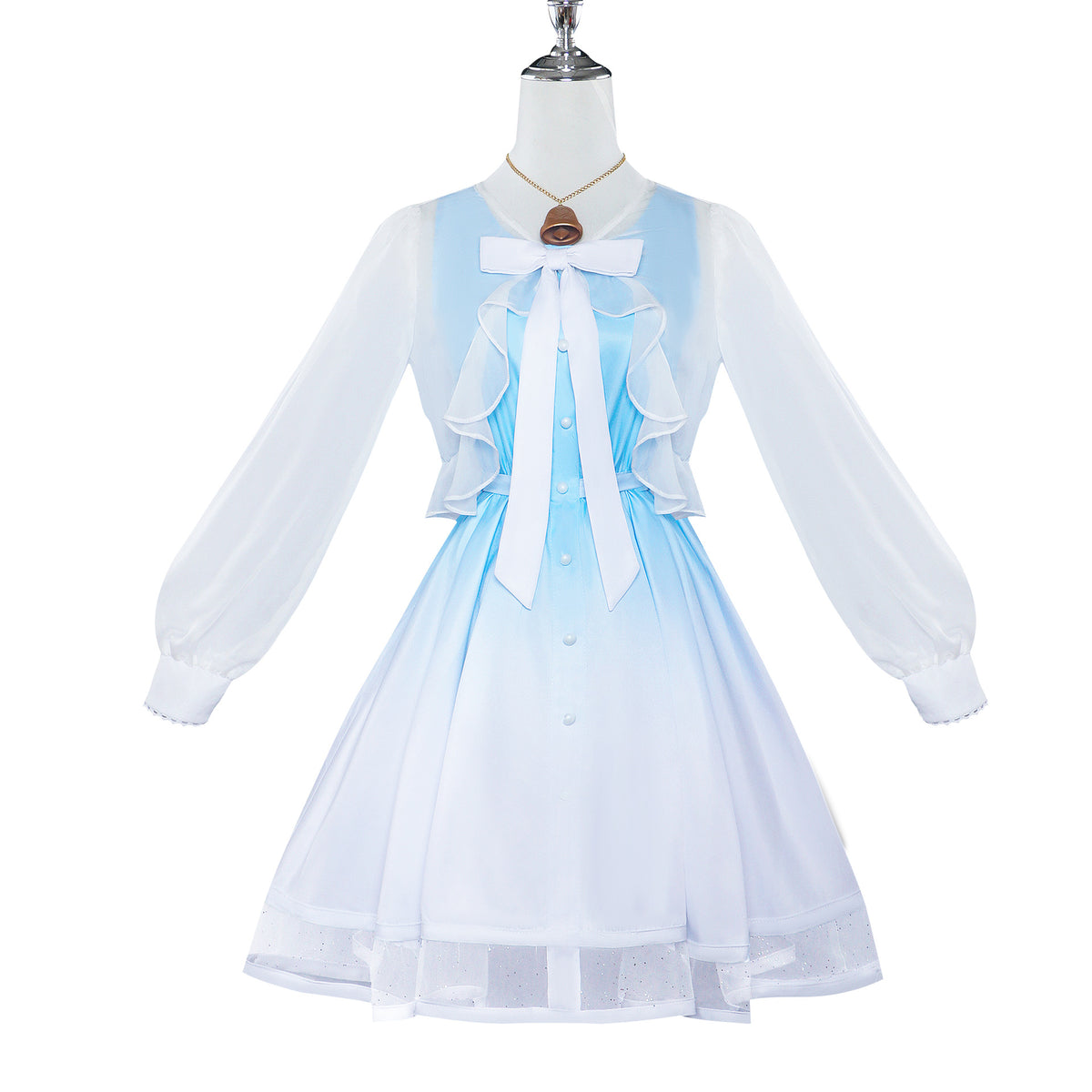 NEATMOA 原神 璃月 甘雨 コスプレ 豪華版 フルセット 衣装 Animate コラボ 学園祭 文化祭 撮影 ハロウィン パーティー コスチューム 男女兼用