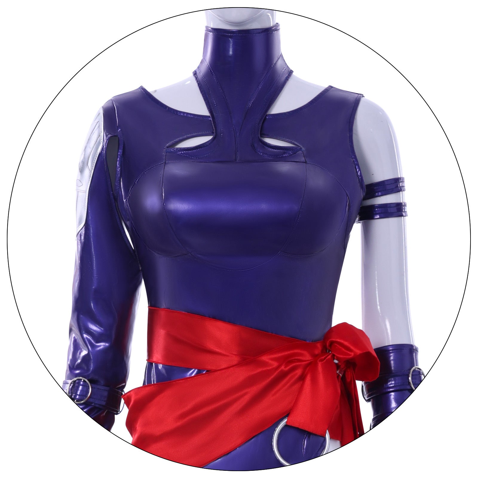 NEATMOA Marvel Rivals Psylocke Cosplay Costume Full Set – High Quality Purple Ninja Outfit for Halloween Comic Con Gaming Events