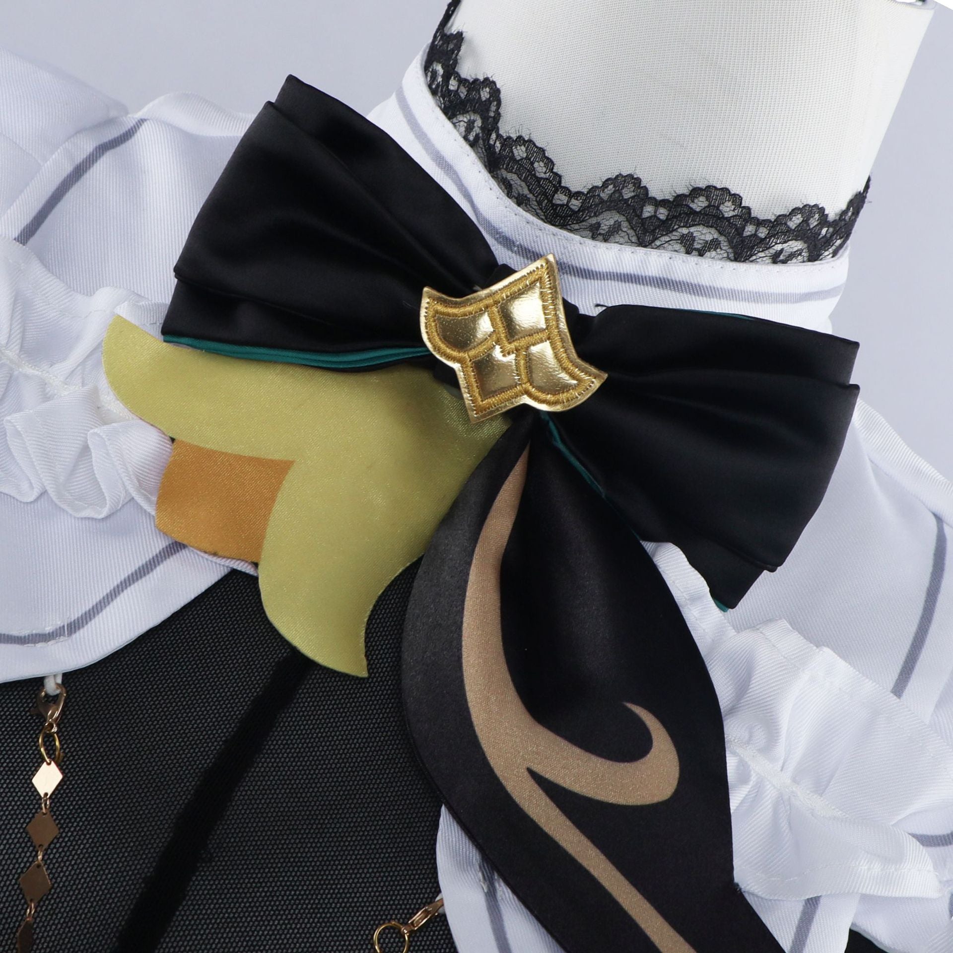 NEATMOA 原神 フォンテーヌ コスプレ エミリエ 豪華版 フルセット 衣装 学園祭 文化祭 撮影 ハロウィン パーティー コスチューム 男女兼用