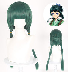 NEATMOA 藥屋少女的呢喃 貓貓 Cosplay 綠色服裝 含假髮 角色扮演 萬聖節 聖誕節 學園祭 文化祭 漫遊展
