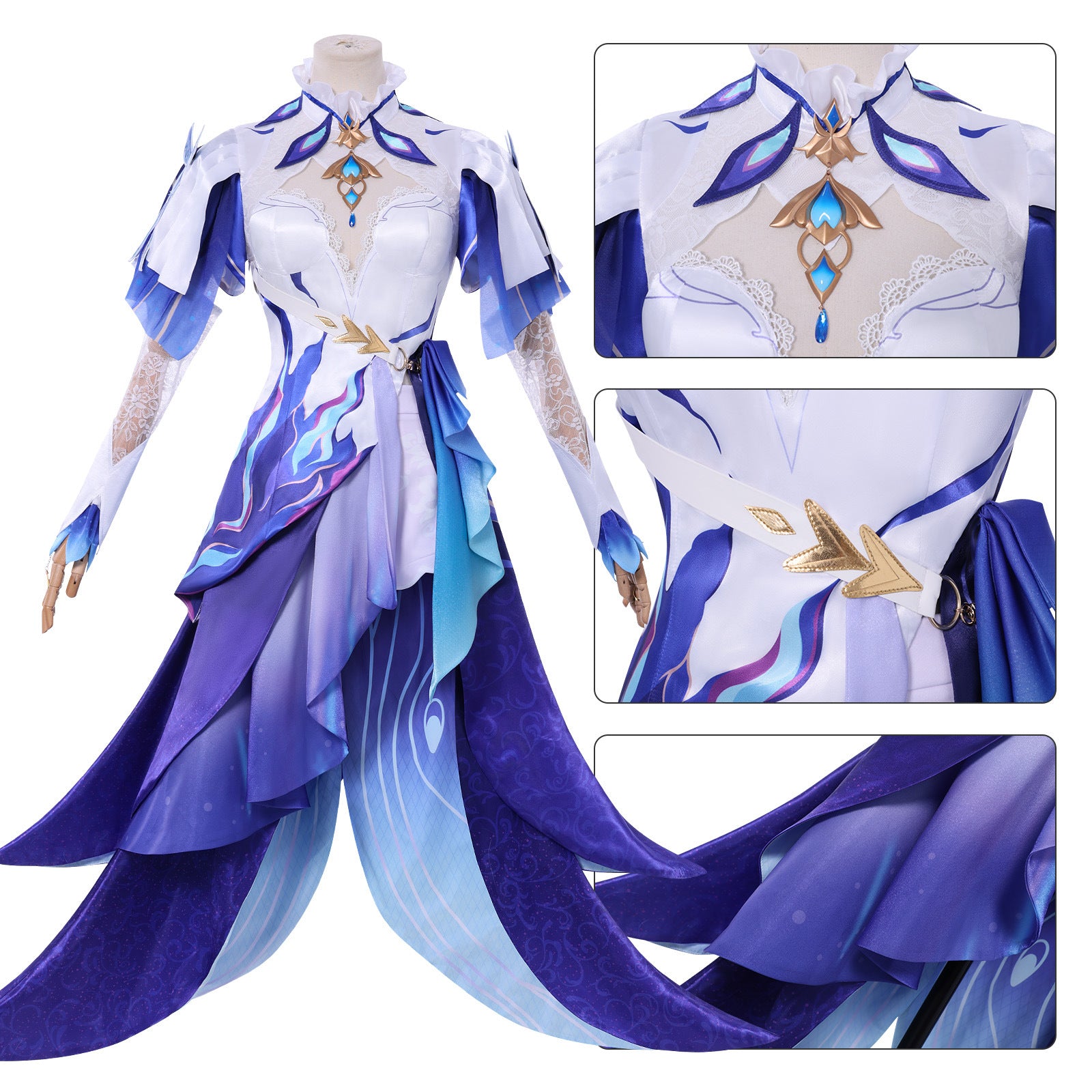 [NEATMOA] 鳴潮 カンタレラ コスプレ衣装 フルセット 手作りレプリカ 撮影会 ハロウィン コミケ アニメイベント 学園祭