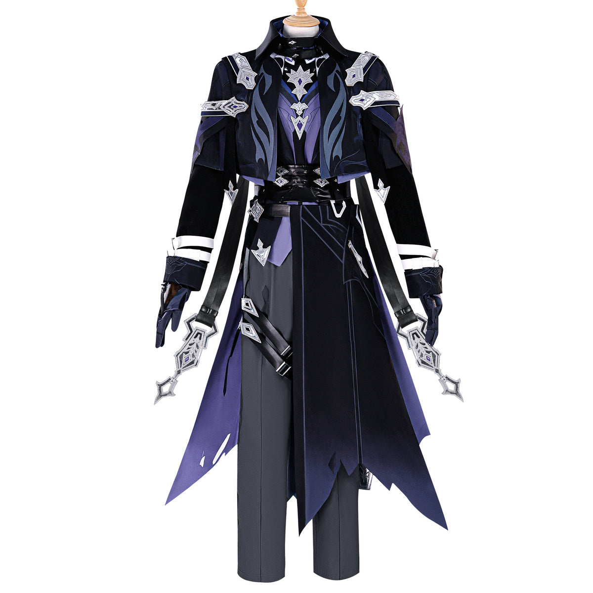 NEATMOA Genshin Impact Kyryll Chudomirovich Flins Cosplay Full Set Costume for School Festival Halloween Party