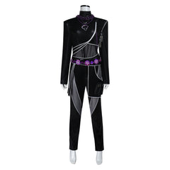 NEATMOA Rumi Inspired Kpop Demon Hunter Cosplay Bodysuit Jumpsuit Halloween Outfit for Women