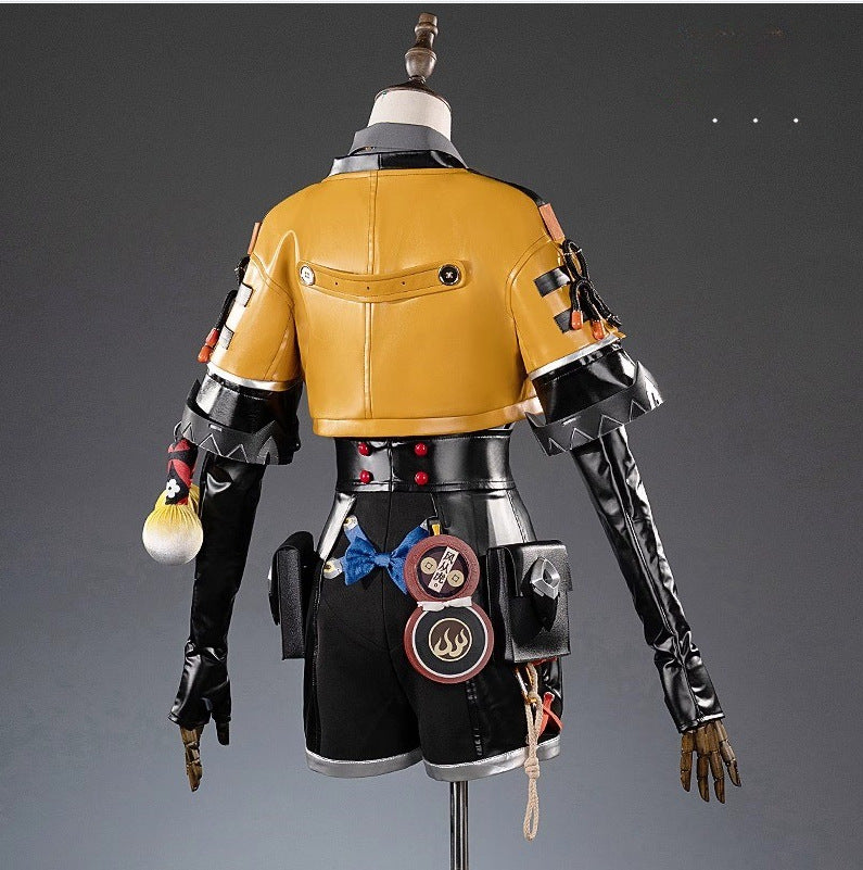 NEATMOA Ju Fufu Cosplay Costume Full Outfit for Halloween Anime Party Convention Asian Sizes
