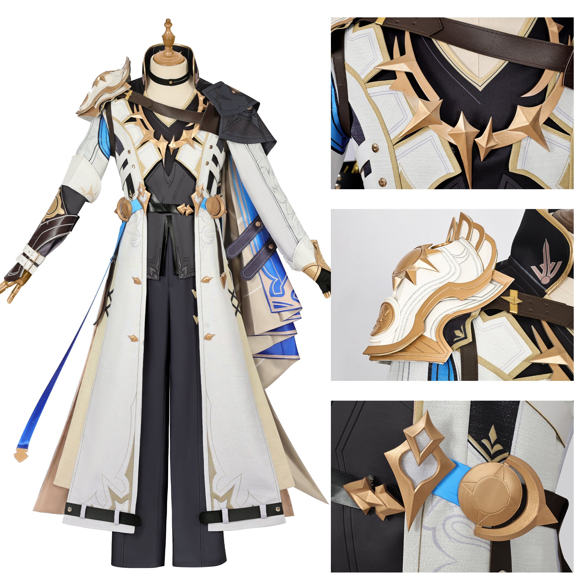 NEATMOA 崩壊スターレイル ファイノン コスプレ 高級仕様 ウィッグ付き 豪華セット 華麗なデザイン 仮装 学園祭 文化祭 撮影会 ハロウィン パーティー用 コスチューム