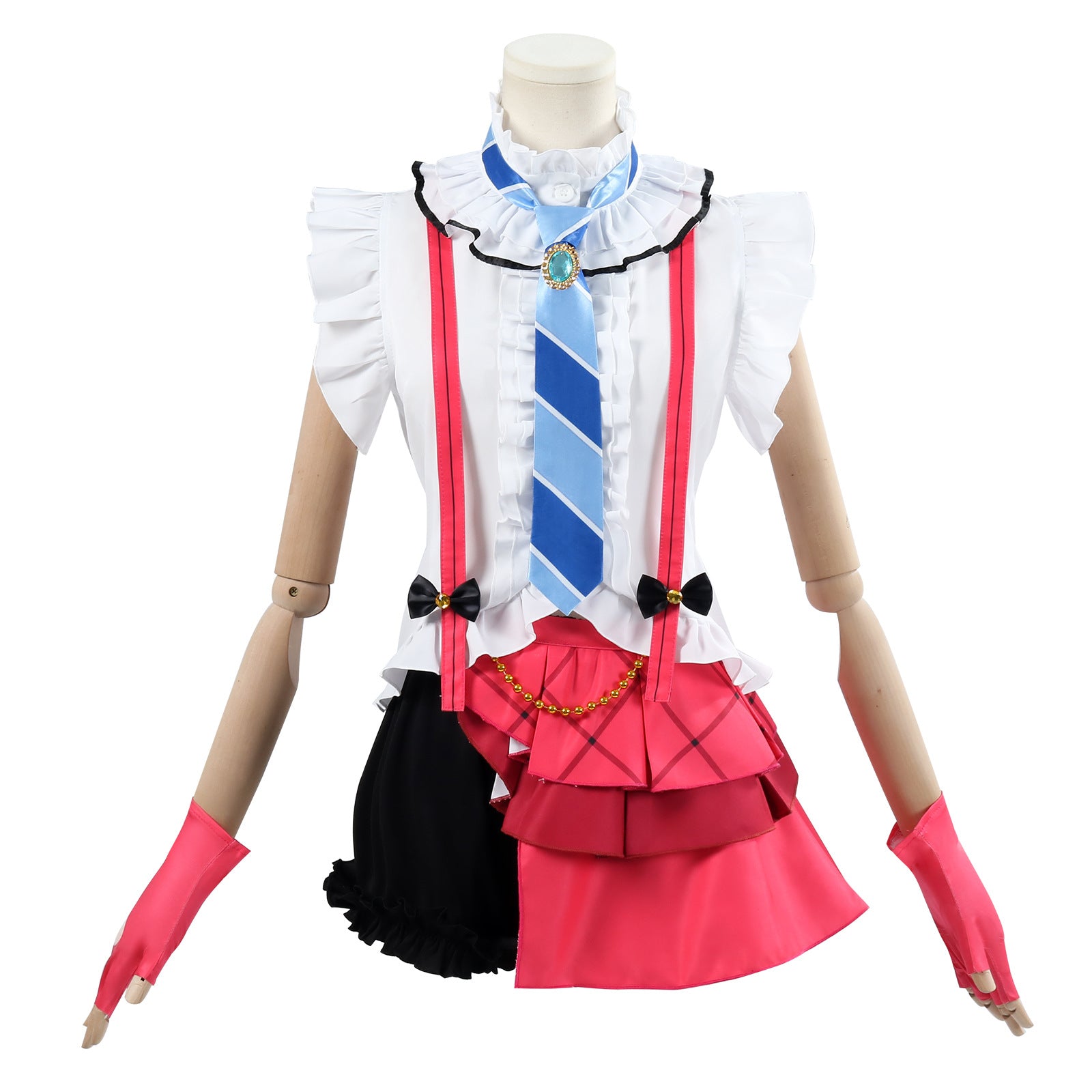 NEATMOA ラブライブ LoveLive! 園田海未 JK制服 コスプレ衣装 ウィッグ付き 音ノ木坂学院 学園祭 ハロウィン クリスマス 仮装用