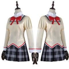 NEATMOA 魔法少女まどかマギカ コスプレ衣装 まどか 杏子 マミ ほむら さやか 制服セット 大人用 仮装 ハロウィン 撮影 学園祭 文化祭用
