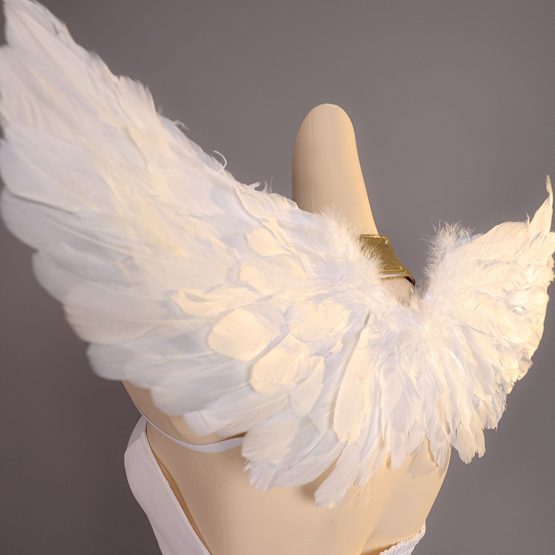 NEATMOA Panty Angel Dress Cosplay Costume with Wings Asian Sizes Anime Outfit.