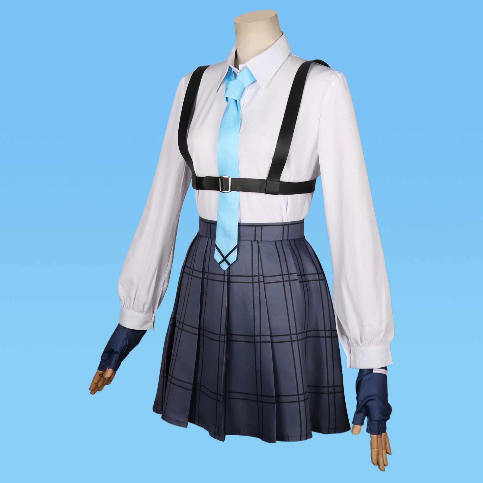 NEATMOA Blue Archive Takanashi Hoshino Cosplay Costume Full Outfit Anime Inspired.