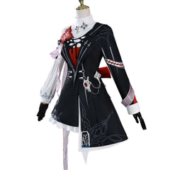 NEATMOA Evernight Cosplay Costume – Honkai Star Rail Long Night Dress for Halloween & Stage Events (Asian Sizes)