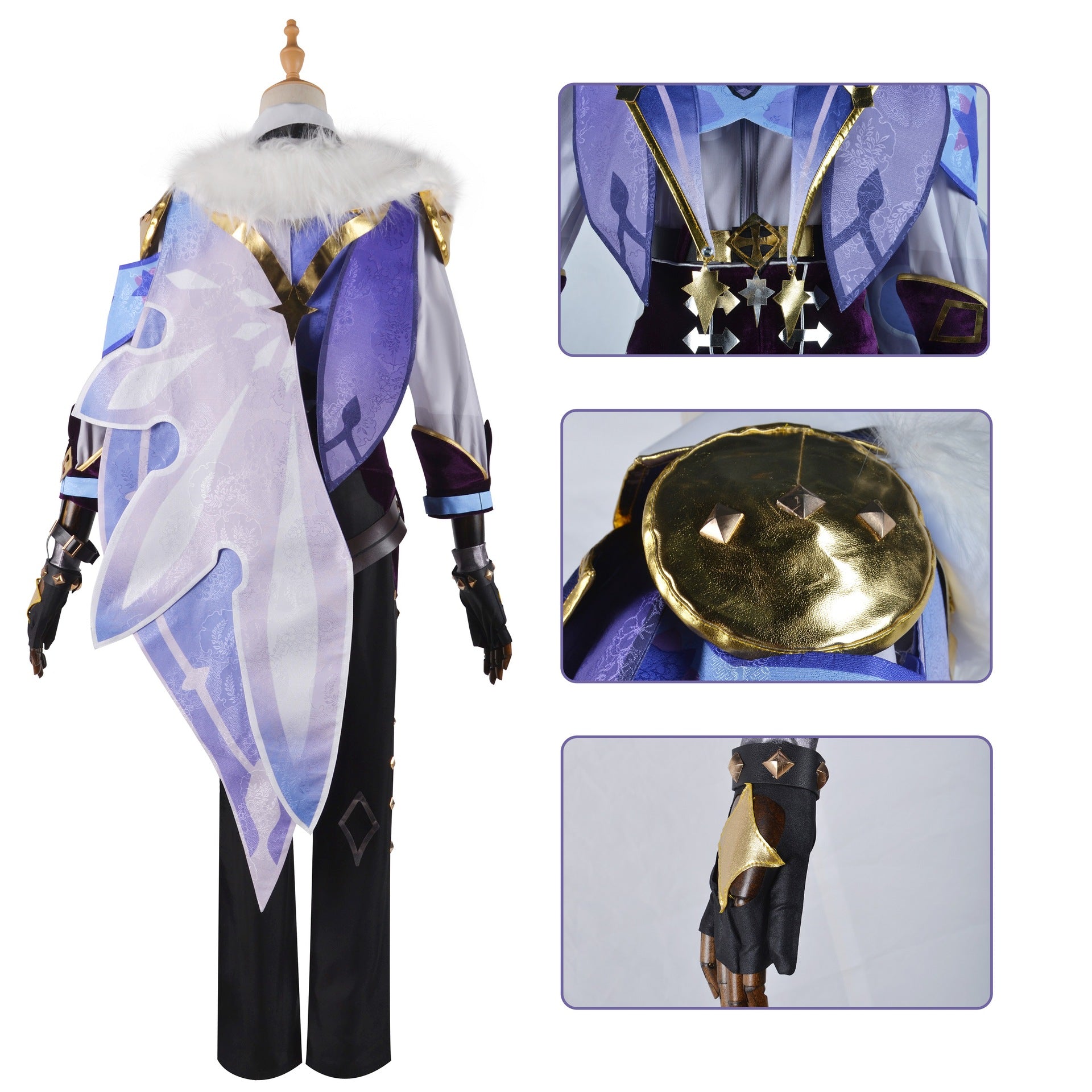 NEATMOA 原神 モンド コスプレ ガイア・アルベリヒ 豪華版 フルセット 衣装 学園祭 文化祭 撮影 ハロウィン パーティー コスチューム 男女兼用