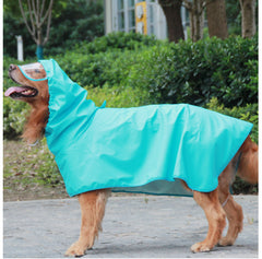 NEATMOA Waterproof Dog Rain Poncho with Belly Wrap – Easy-Wear Jacket in Yellow, Blue, Pink, Green for Small & Large Dogs