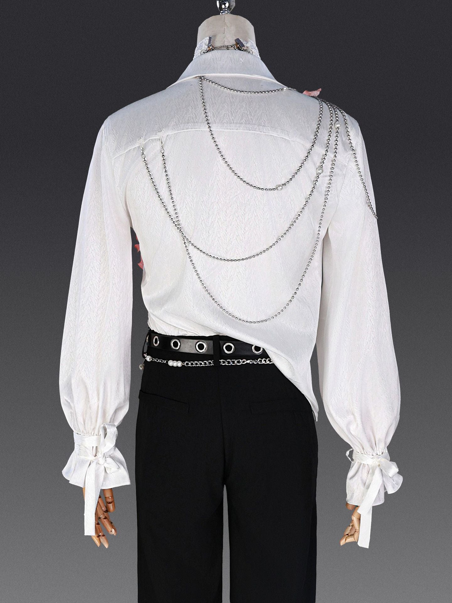 NEATMOA Love and Deepspace Spring and Flowers Cosplay Shirt Inspired by Caleb – Floral Decor Top for Roleplay and Festival