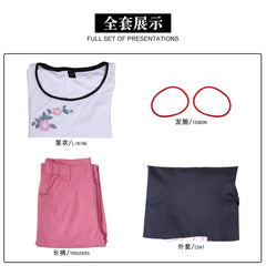 NEATMOA Miraculous Ladybug Cosplay Suit Outfit for Role Playing and Halloween Party Asian Size XS–XXL