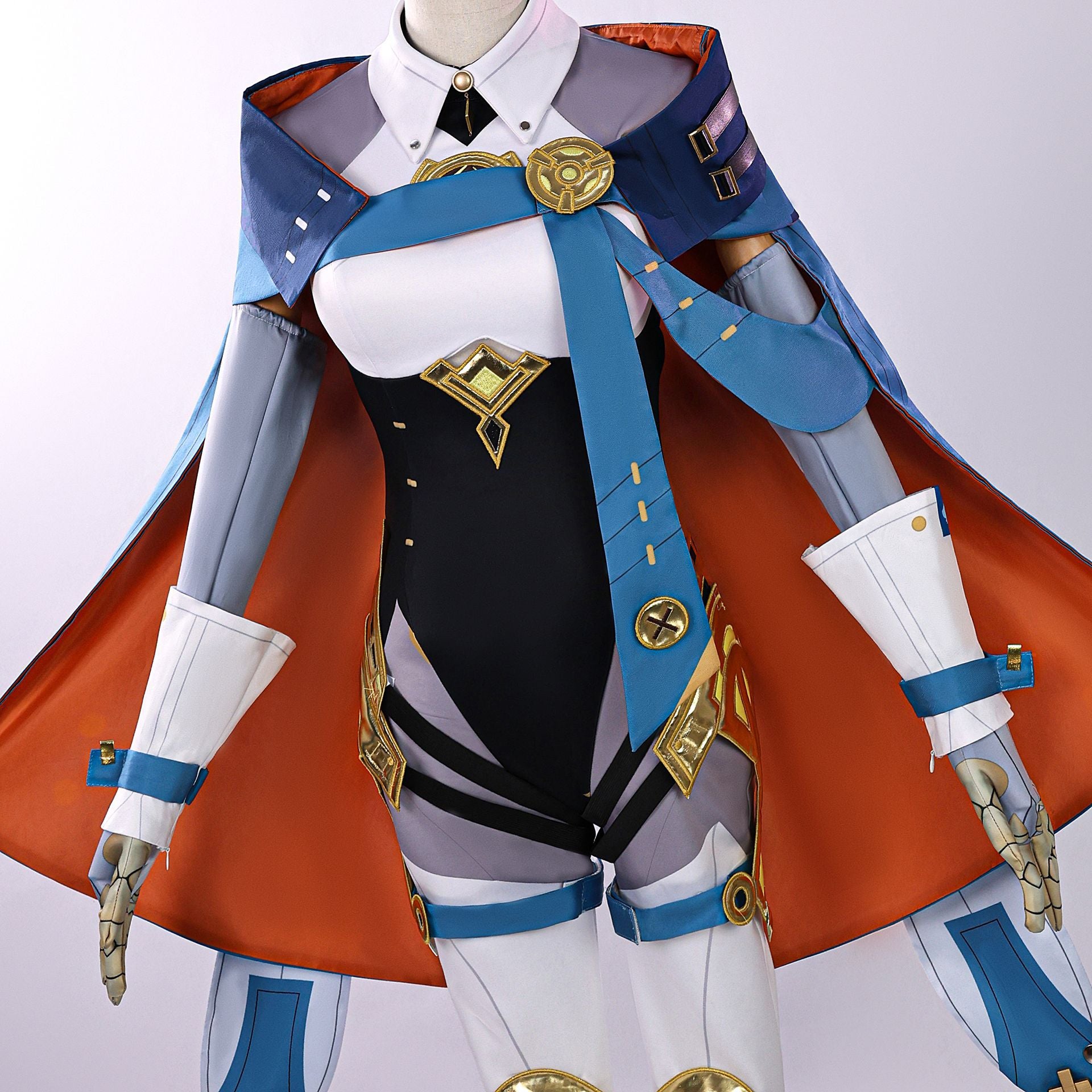 NEATMOA Genshin Impact Ineffa Cosplay Costume Full Set Outfit for Comic Con Halloween School Festival